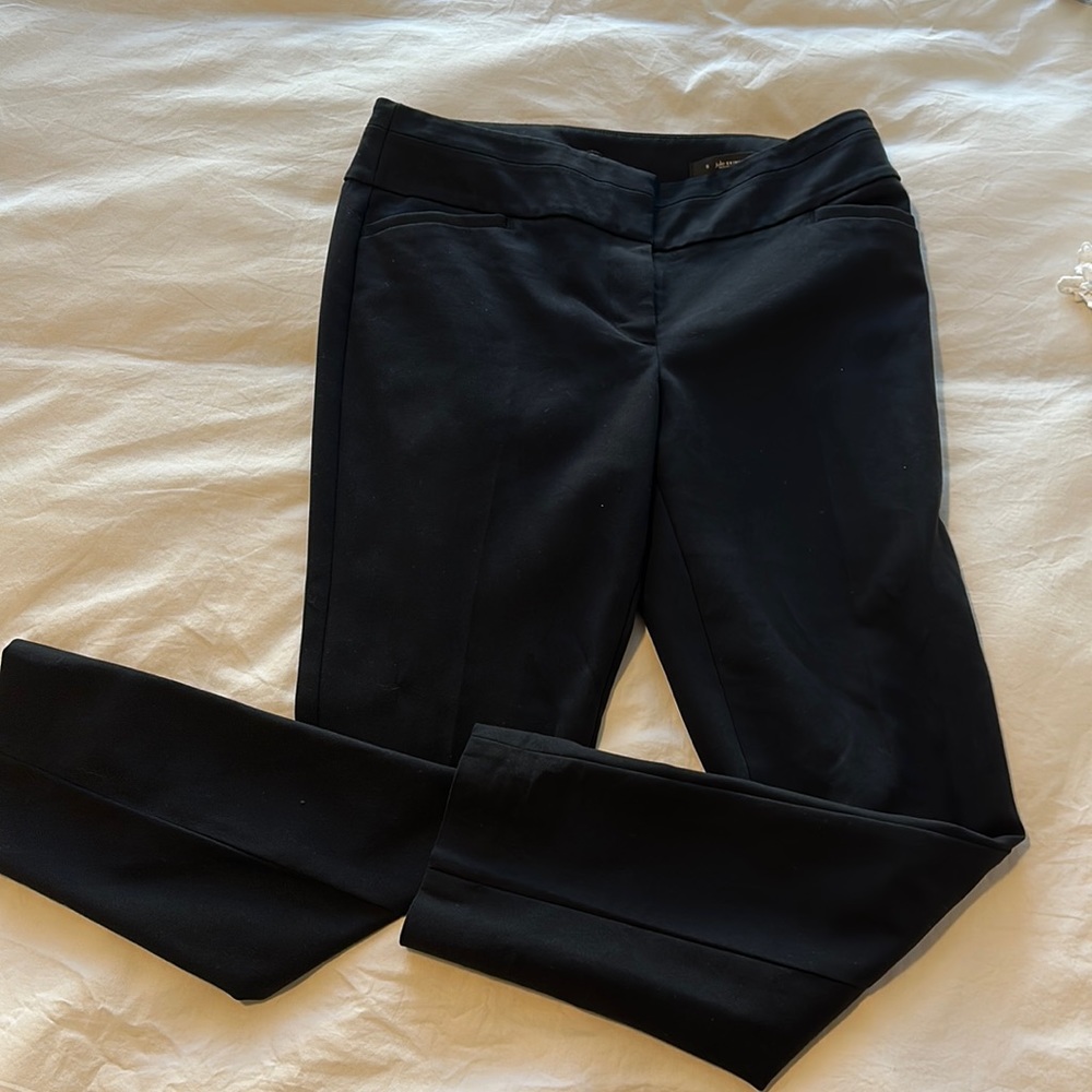Black Ann Taylor Loft skinny black slacks